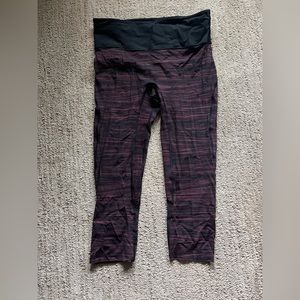 Lulu lemon size 12 cropped leggings